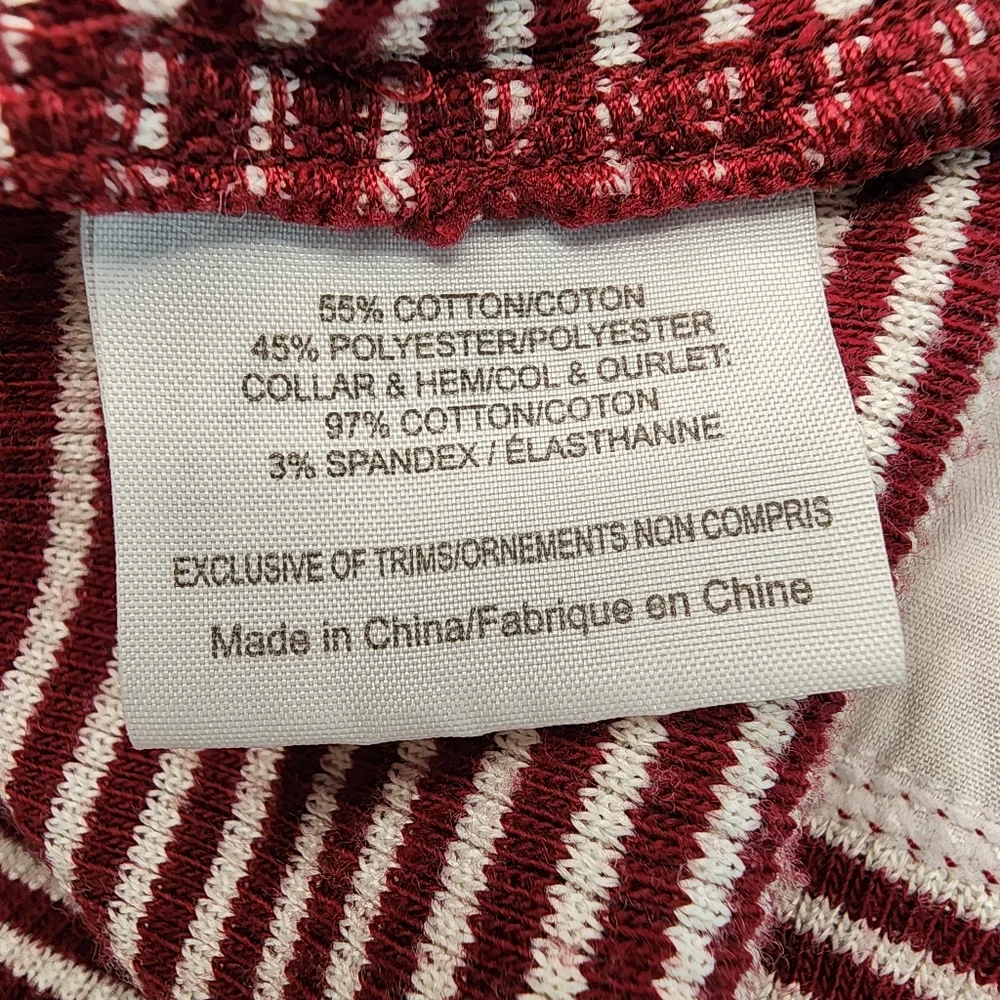 Y2k Vintage Tory Burch Peter-Pan Collar Striped Top Sz S - Picture 4 of 13